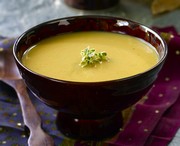 Soupe à la courge musquée et au gingembre 2