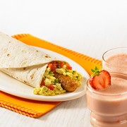 Sausage n' Salsa Burrito