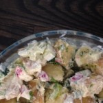 Potato salad with eggs (paleo)