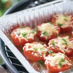 Tomates gratin&eacute;es au fromage