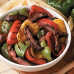 Salade de poivrons et de champignons grill&eacute;s