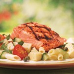 Salade de p&acirc;tes estivale au poisson avec Harvati