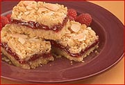 Raspberry Oat Bars