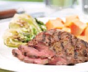 Grilled Papaya Flank Steak