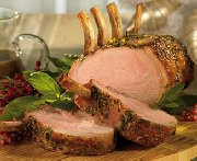 Rack of Pork with Mint and White Port