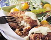 Chicken Croquettes with Cheese