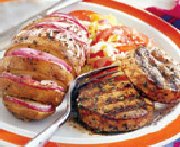 M&eacute;daillons d'agneau aux fines herbes 