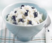 Pouding au riz &agrave; l'&eacute;rable et aux petits fruits