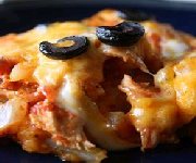 Poulet Tex-Mex style lasagne