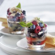 Berry, Coconut and Basil Salad