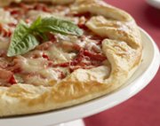 Tarte aux tomates à forme libre